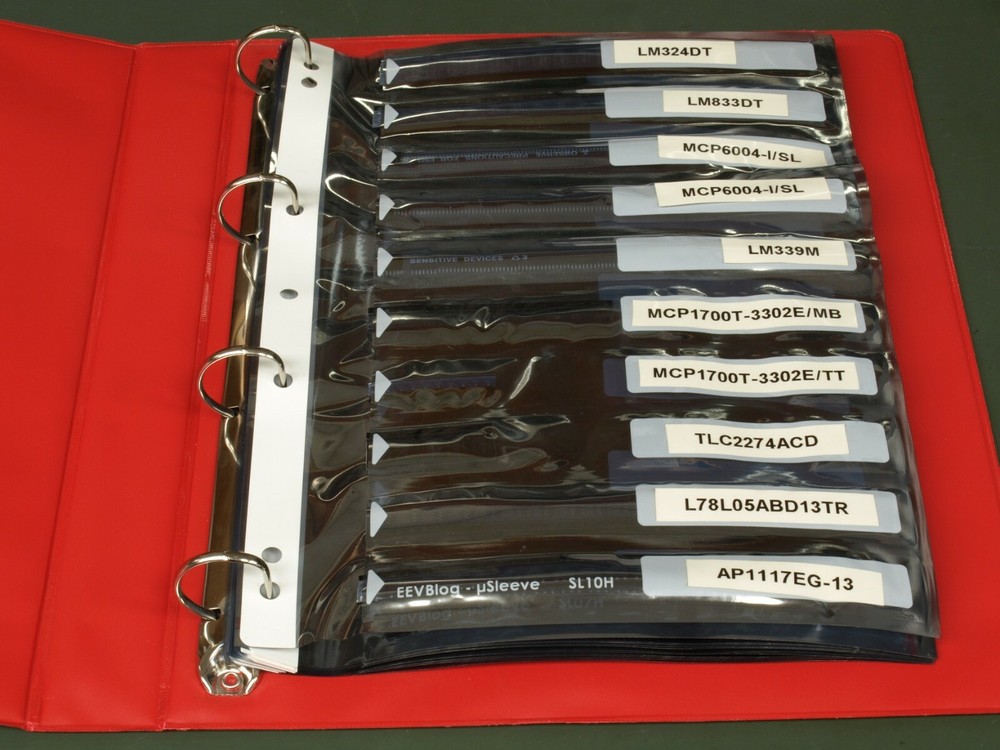 uSleeve SMD Component Storage