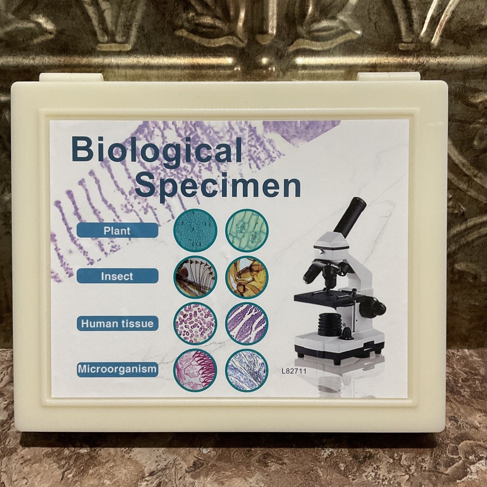 Lakwar 50pc Prepared Slides With Specimens L82711