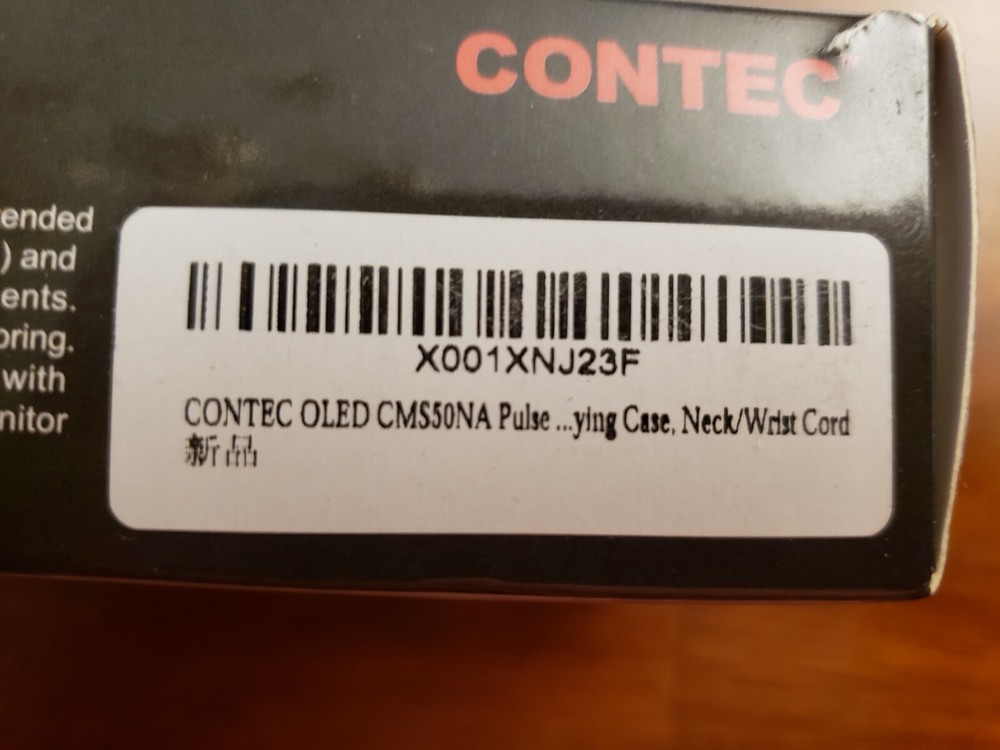 CONTEC OLED CMS50NA Pulse Oximeter SpO2 and PR Value Waveform Blood