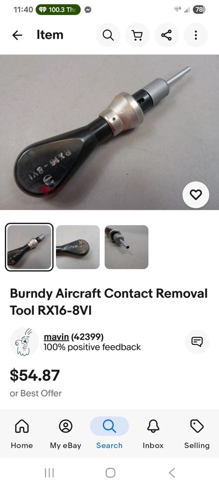 Aircraft Electrical Connection Tools Cannon Plugs