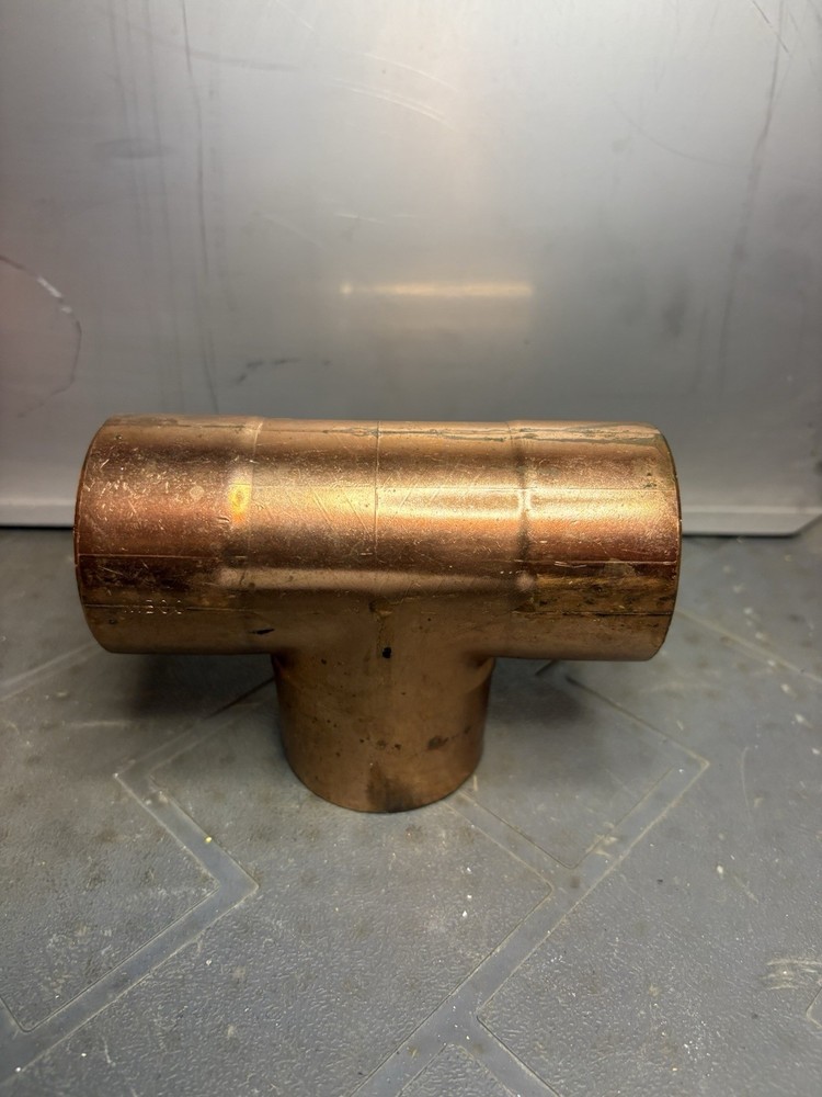 NIBCO 2 inch, Copper Pressure Sweat TEE fitting