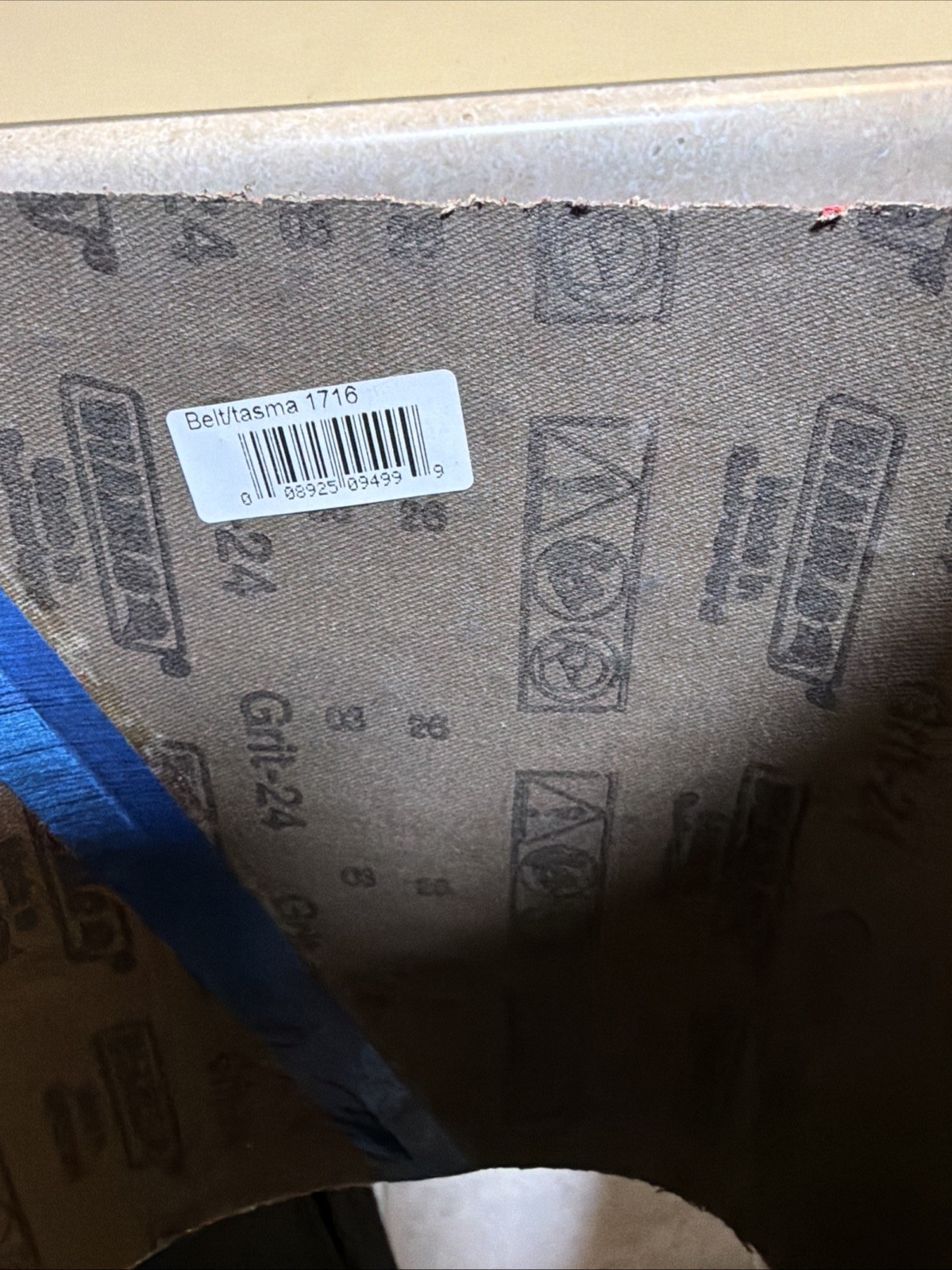 DIABLO 8 in. x 19 in. 24-Grit Sanding Belt for EZ-8 Sanders