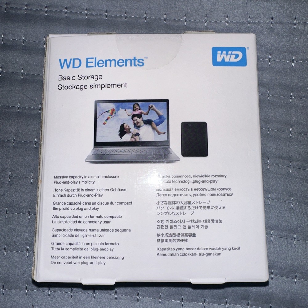 WD Element 2TB External Hard Drive