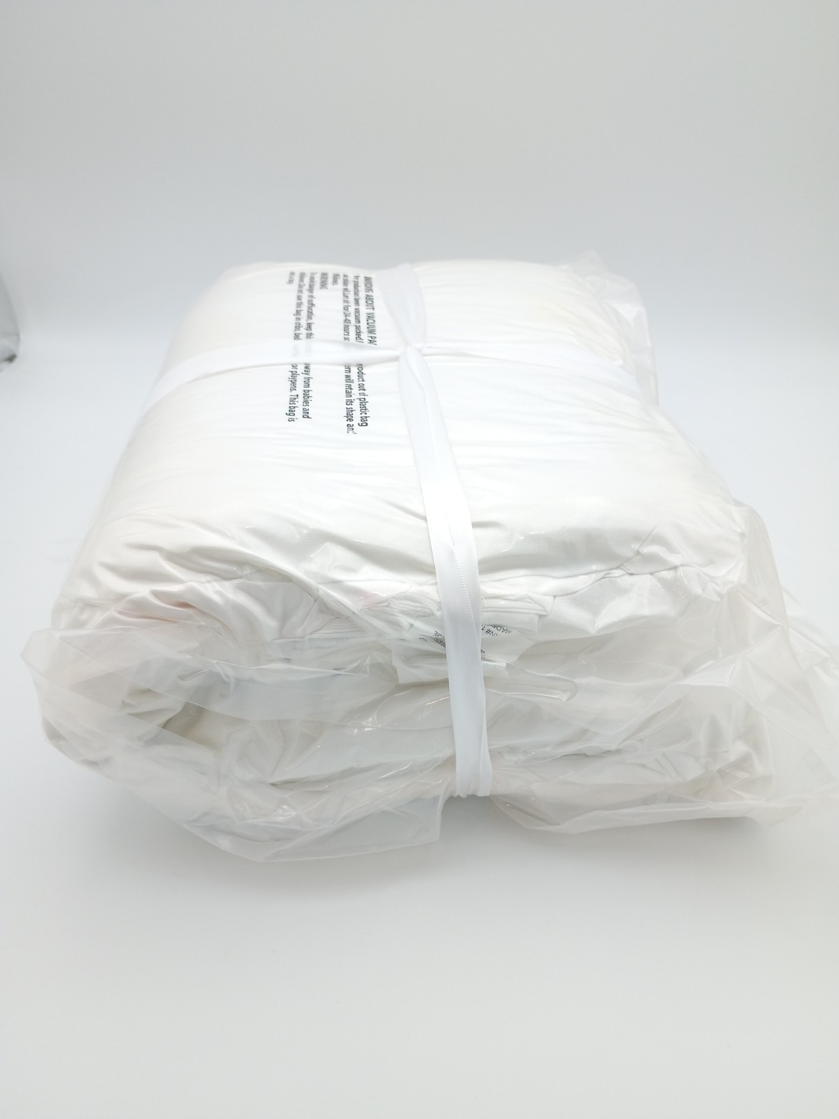 Wayfair Basics 8pc Full Super Soft Microfiber Bed in a Bag Set - Brand New-White