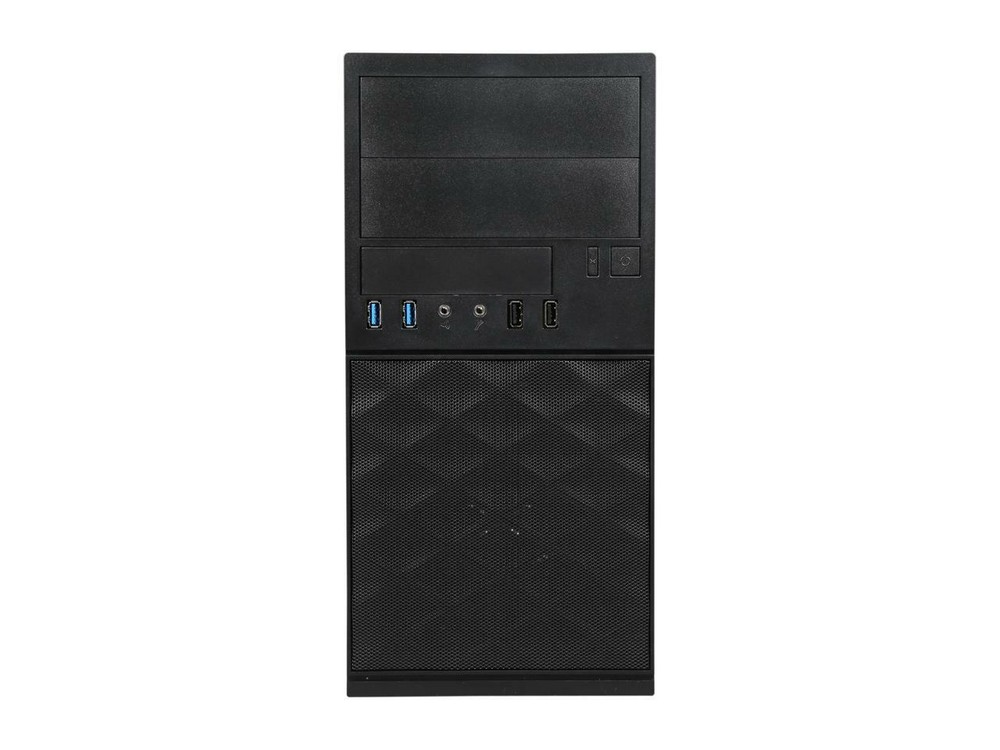 IN WIN Black Mini Tower Computer Case MicroATX Form Factor EFS052.CH450TB3
