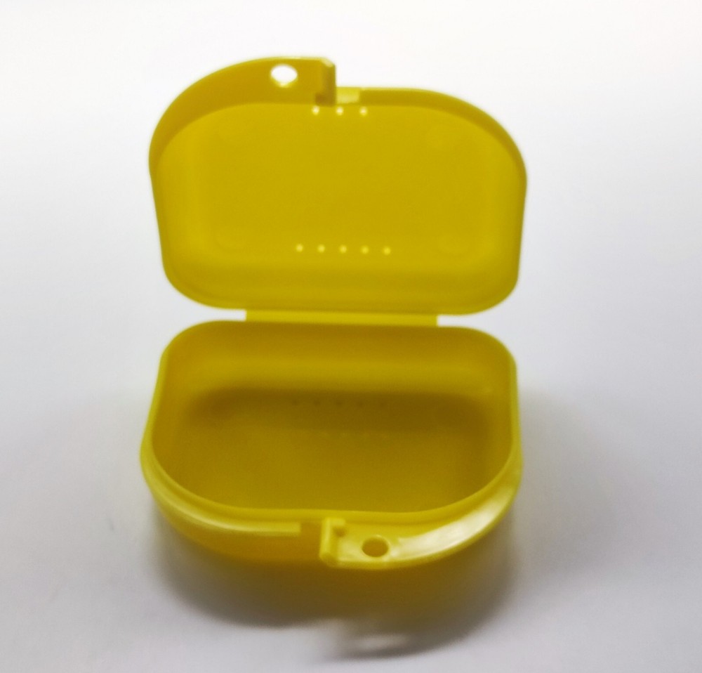 6 Pcs Dental Retainer Denture Box Case Orthodontic Storage Container Colors