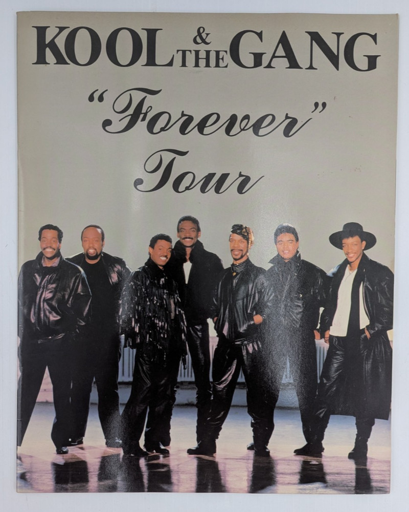 Kool & The Gang Programme Forever Tour Souvenir 1986