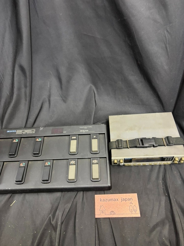 Zoom 9030 Advanced Multi Effects Processor with 8050 Foot Controller Tested