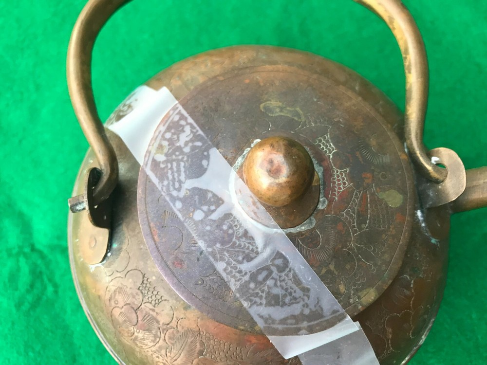 Vintage Cooper Teapot CHINA ETCHED TEA POT