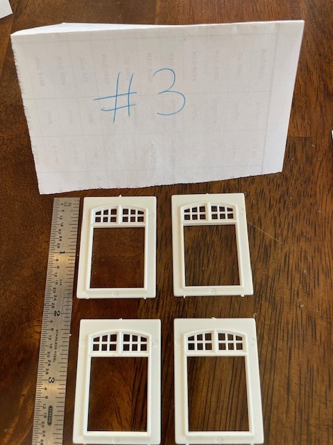 Windows-HO Scale Warehouse Four or Six From Walters Series-Variation packed