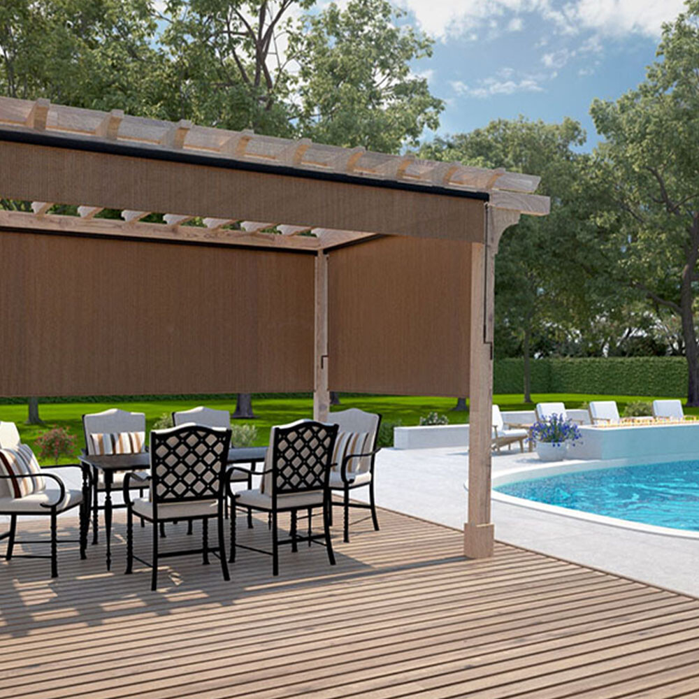 Sun Shade Sail Canopy Shelter Patio Yard Pool Mesh Cover Outdoor UV Protection