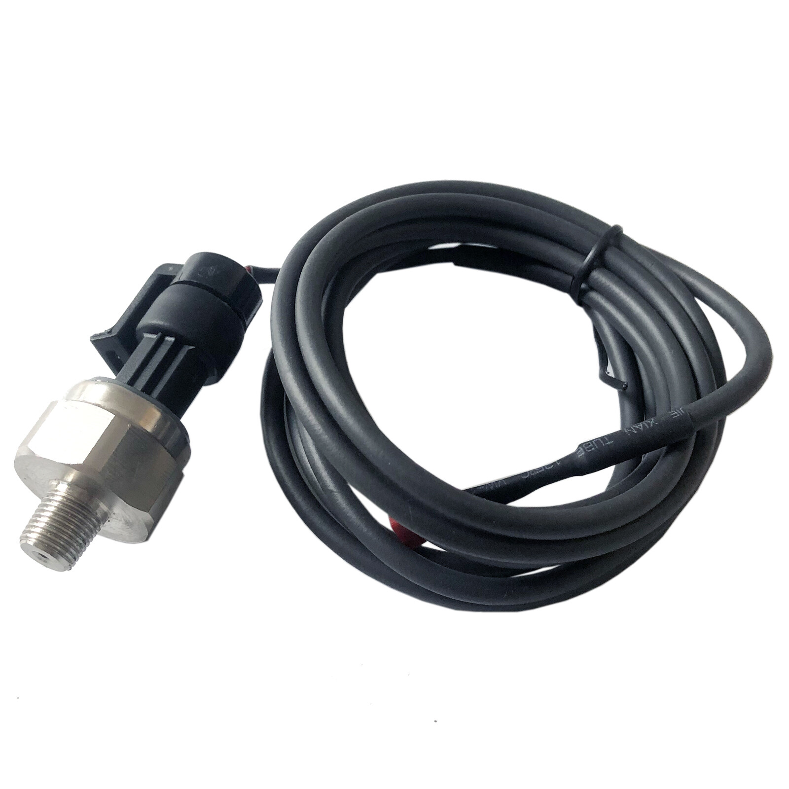 0-80 PSI 52mm 2-1/16" Fuel Pressure Gauge 7 Color Meter W/ Press Alarm Sensor