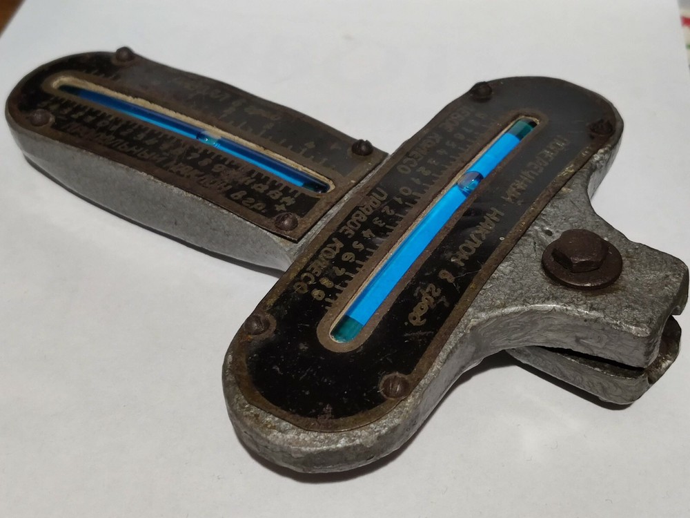 RARE old USSR Portable Wheel Alignment Tool.