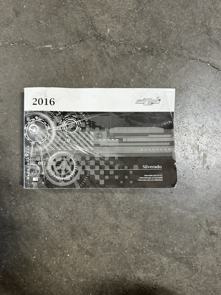 2016 CHEVROLET SILVERADO OWNERS MANUAL