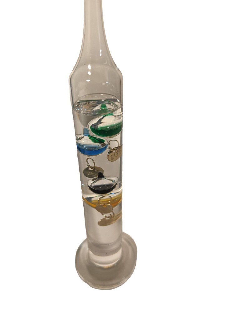 Galileo Thermometer 7in