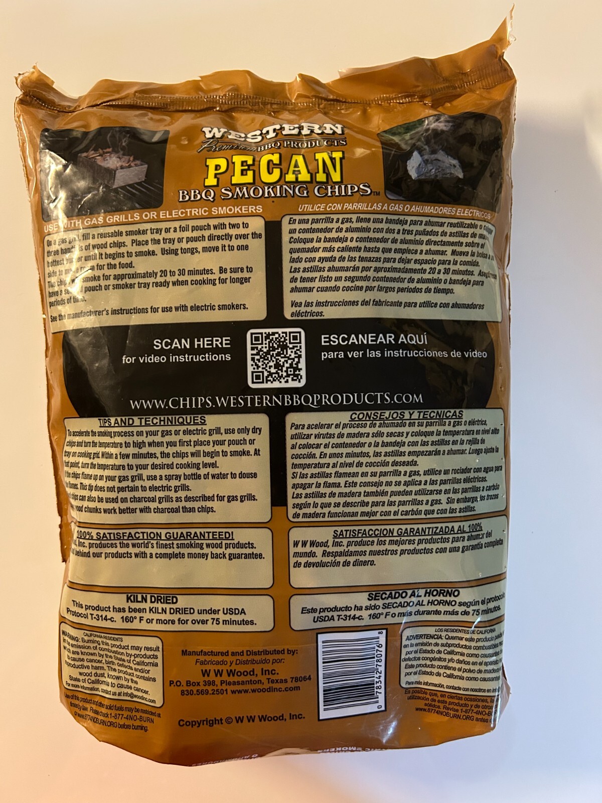 Pecan BBQ Smoking Chips