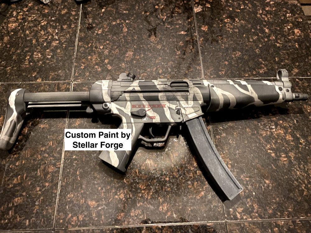 MP5 Style Tactical Cosplay Prop – Moving Parts – Non-Functional