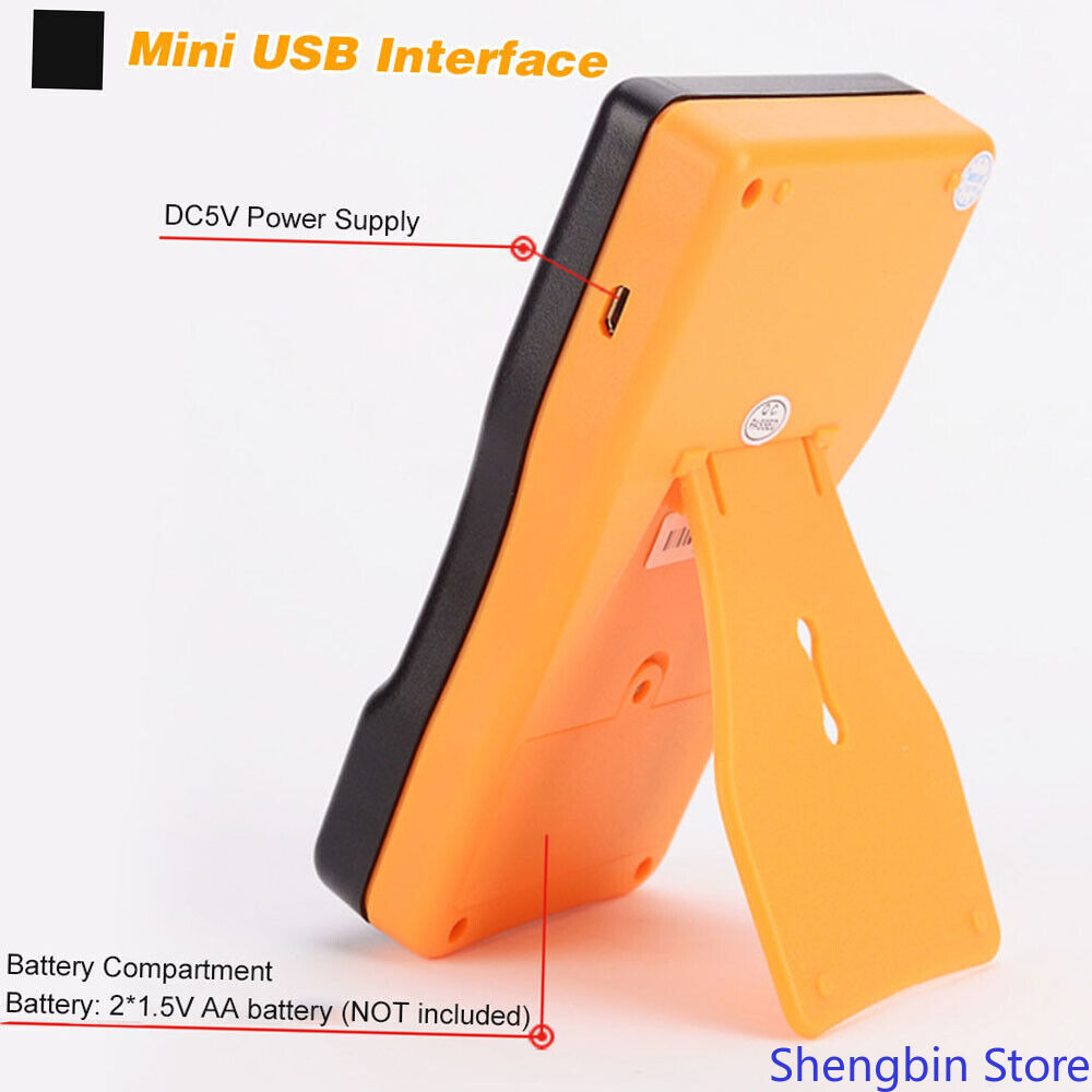 MESR-100 Digital Capacitance ESR Meter Capacitance Circuit Test + Test Clip