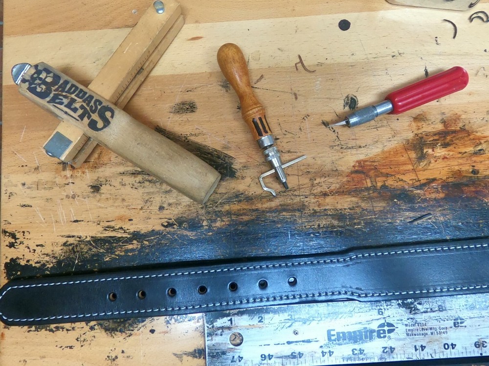 CCW 1 3/4 Tapered Hand made Leather Belt