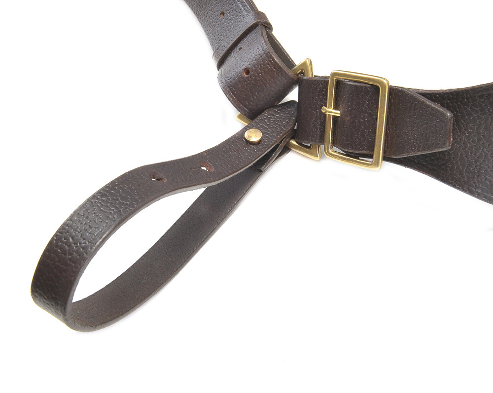 British P-1903 Leather 5 pocket Bandolier Pattern 1903 Premium Oiled Leather