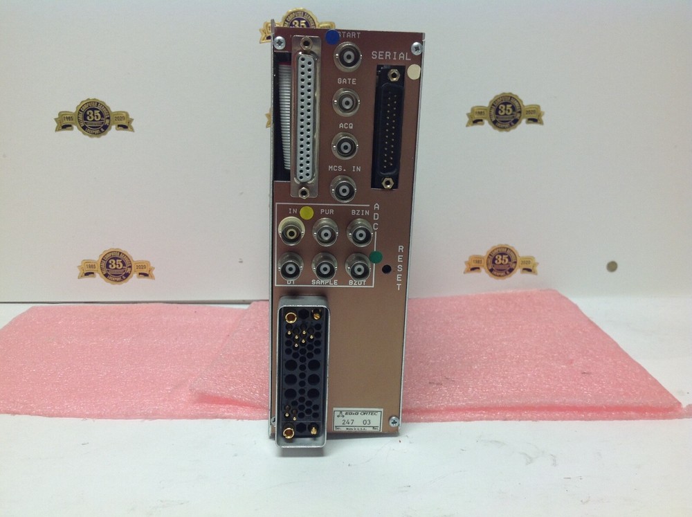 ORTEC EG&G NIM computer module model # 918 ADCAM MULTICHANNEL BUFFER