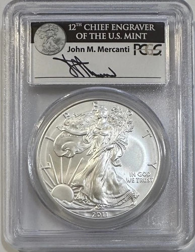 2011 Bullion Silver Eagles PCGS MS-70 Silver Eagle First Strike
