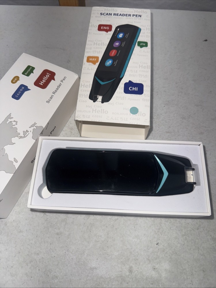 NEWYES Scan Reader Pen 4| Language Translator & Text to Speech Scanner