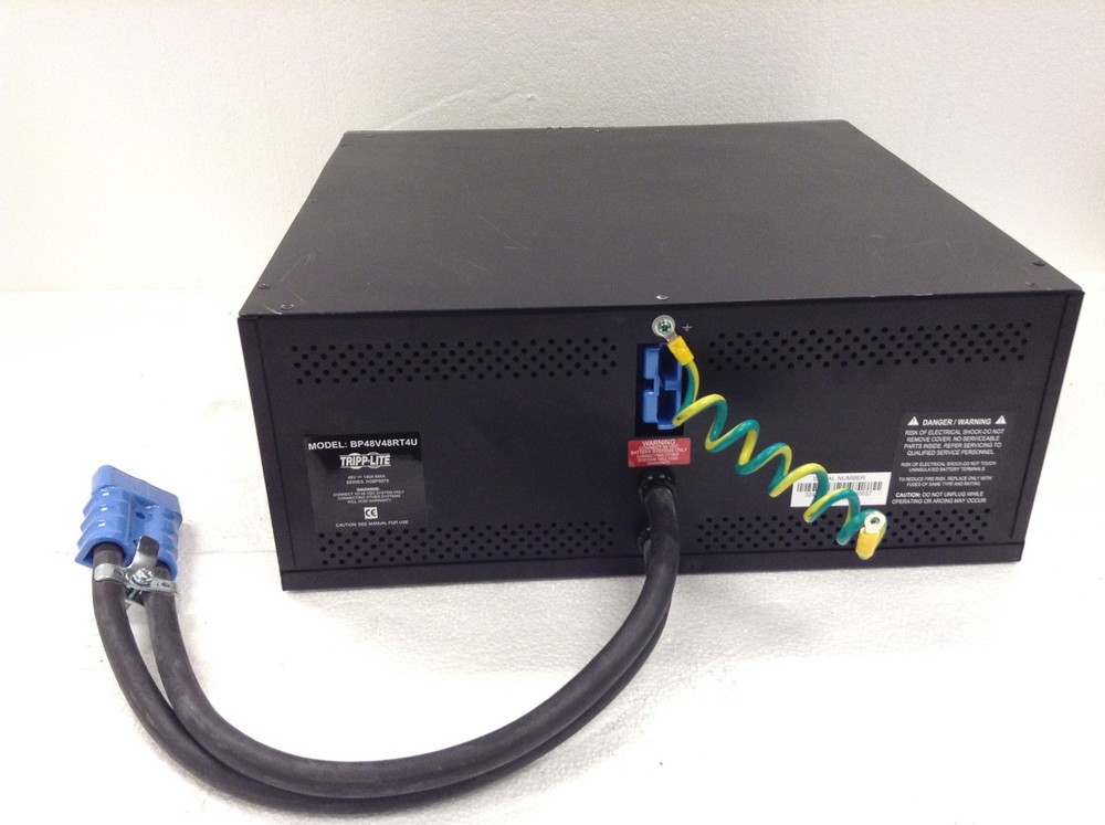 Tripp Lite BP48V48RT4U External Battery Pack w/ Battery Cables, WORKING