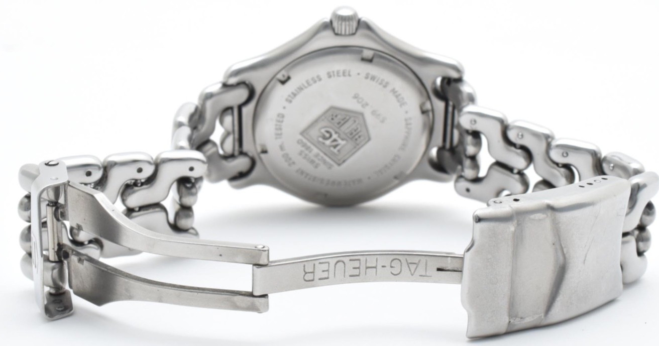 Vintage [MINT w/Box] TAG Heuer SEL S99.206M Gray 38mm Quartz Men's Watch