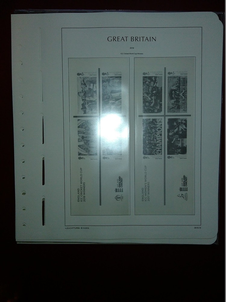 LIGHTHOUSE Commemorative Hingeless album pages Great Britain 2019 Used R2019
