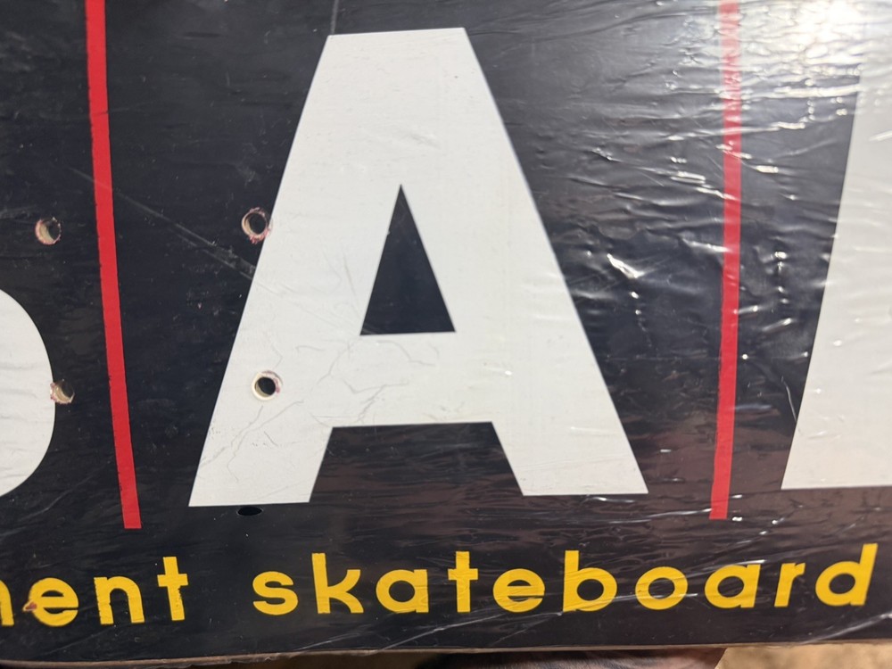 Bam Margera Element deck ERROR PRINT Upside down Element symbol