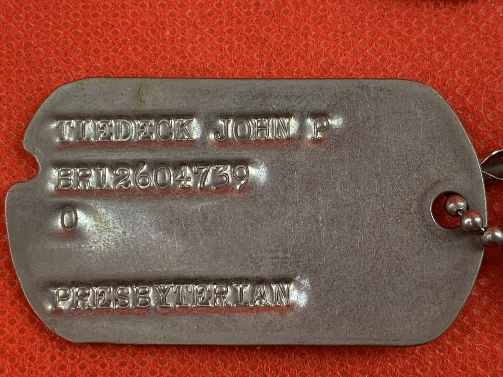 Original WW2 USGI Soldier’s Dog Tags