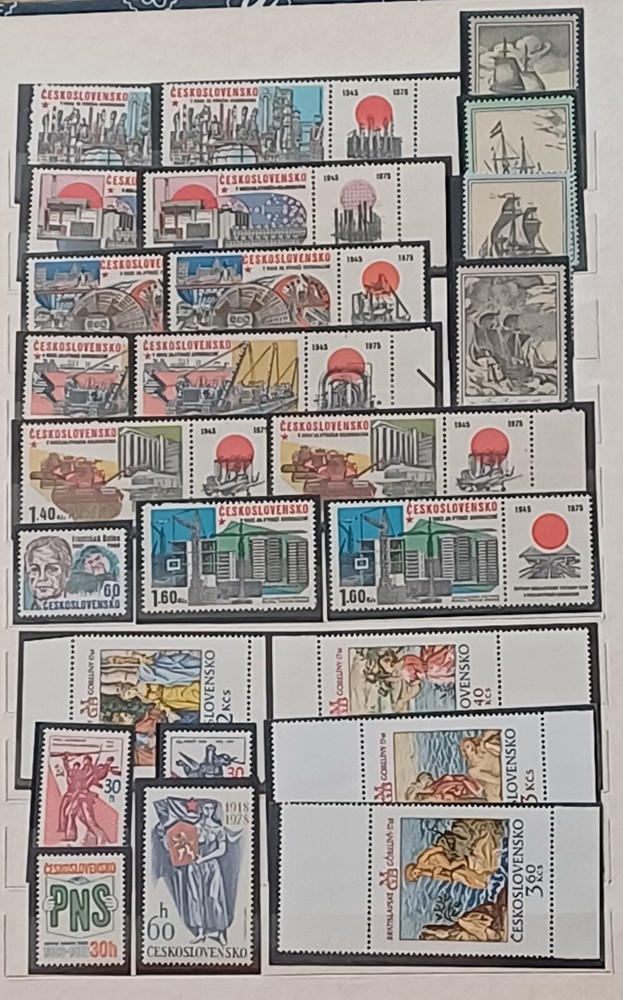 CZECHOSLOVAKIA MNH LOT