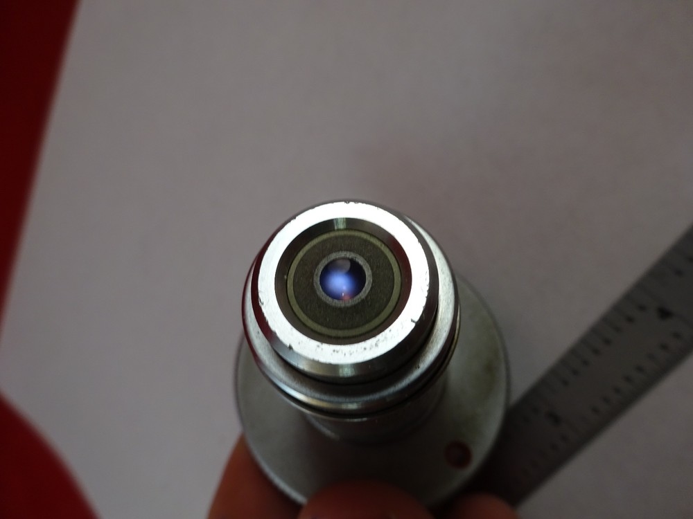MICROSCOPE PART OBJECTIVE LEITZ PHACO PL 32X OPTICS AS IS BIN#K8-B-09