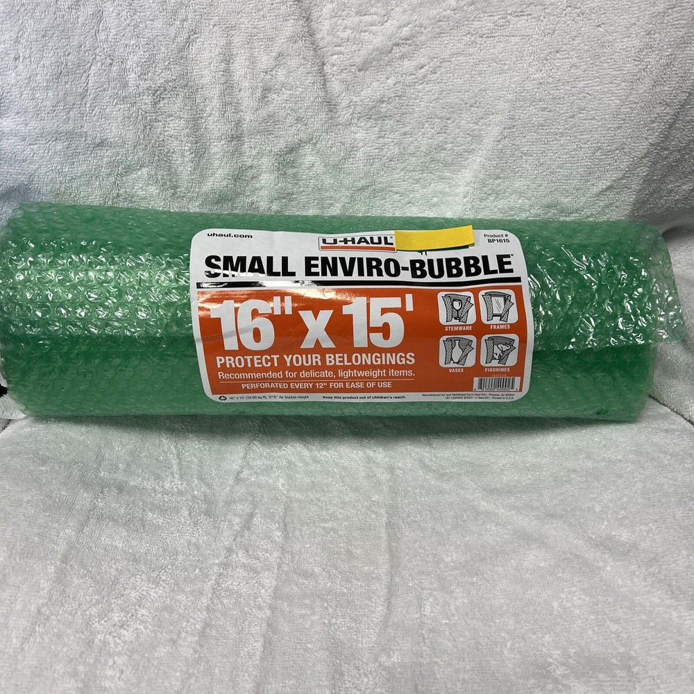 bubble wrap Small 16x15. Perforated Every 12”