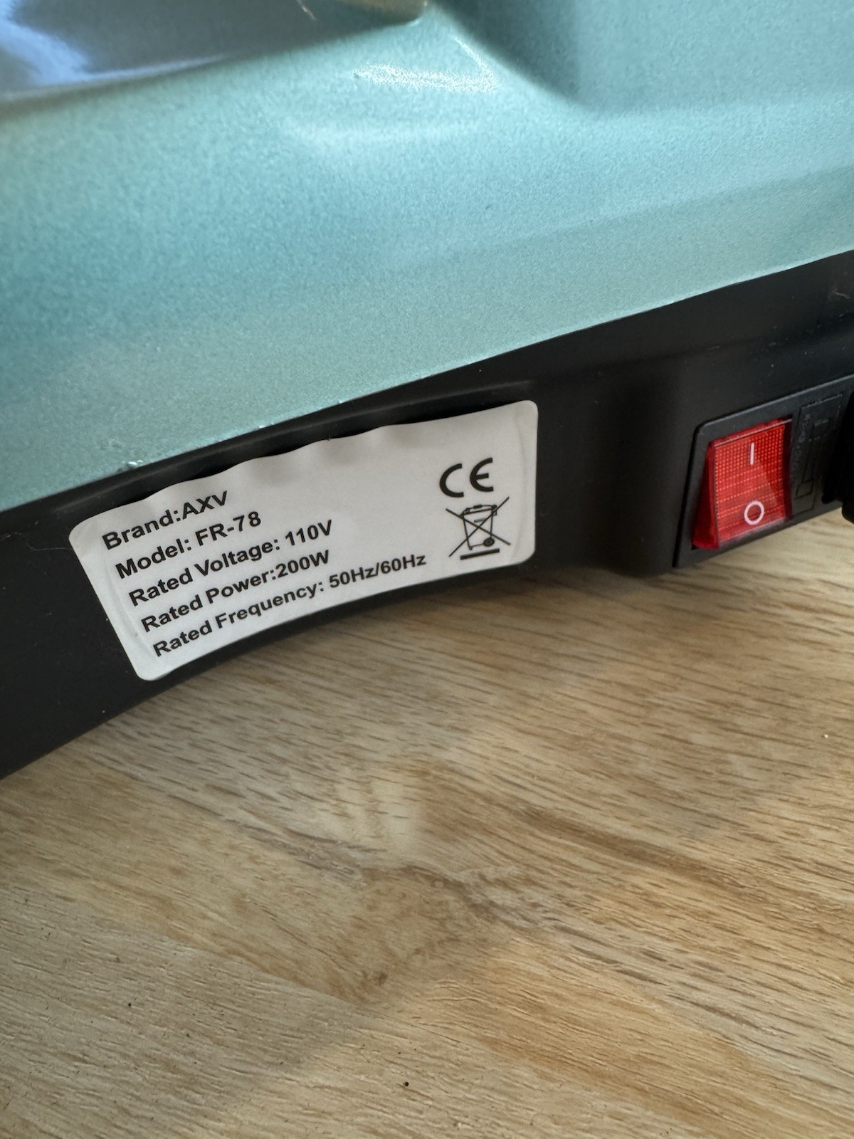 AXV FR-78 Bluetooth Green Vibration Plate Exercise Machine Platform No Remote