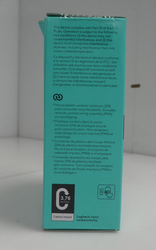 8 PACK Logitech Silent Wireless Mouse Purple 910-007483