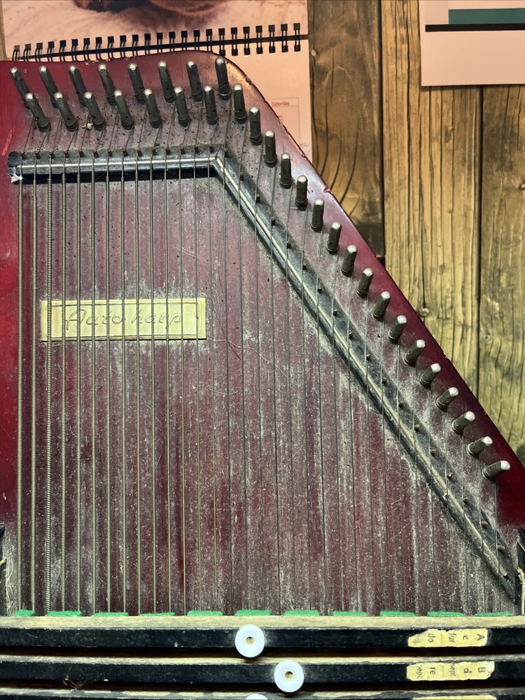 Antique Auto Harp ,very rare.