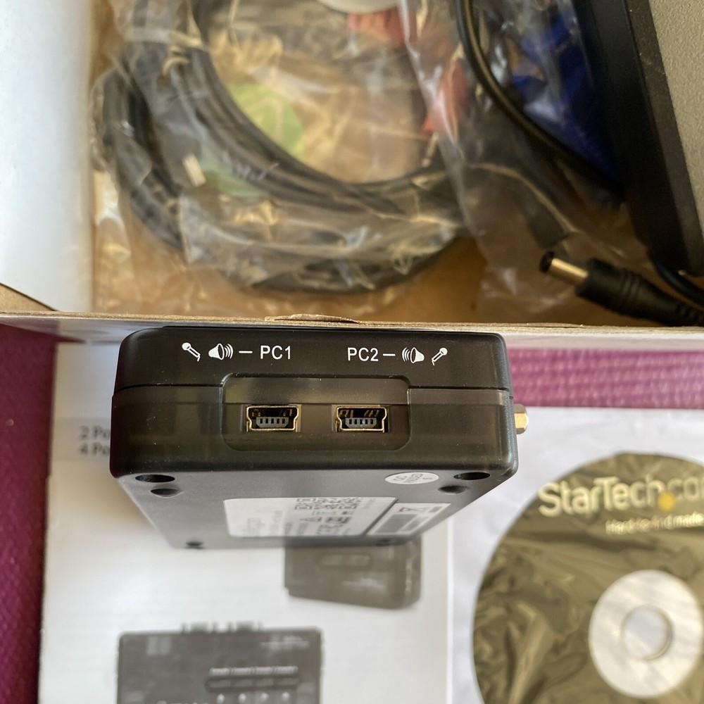 StarTech SV211KUSB 2 Port USB KVM Switch Kit - NEW