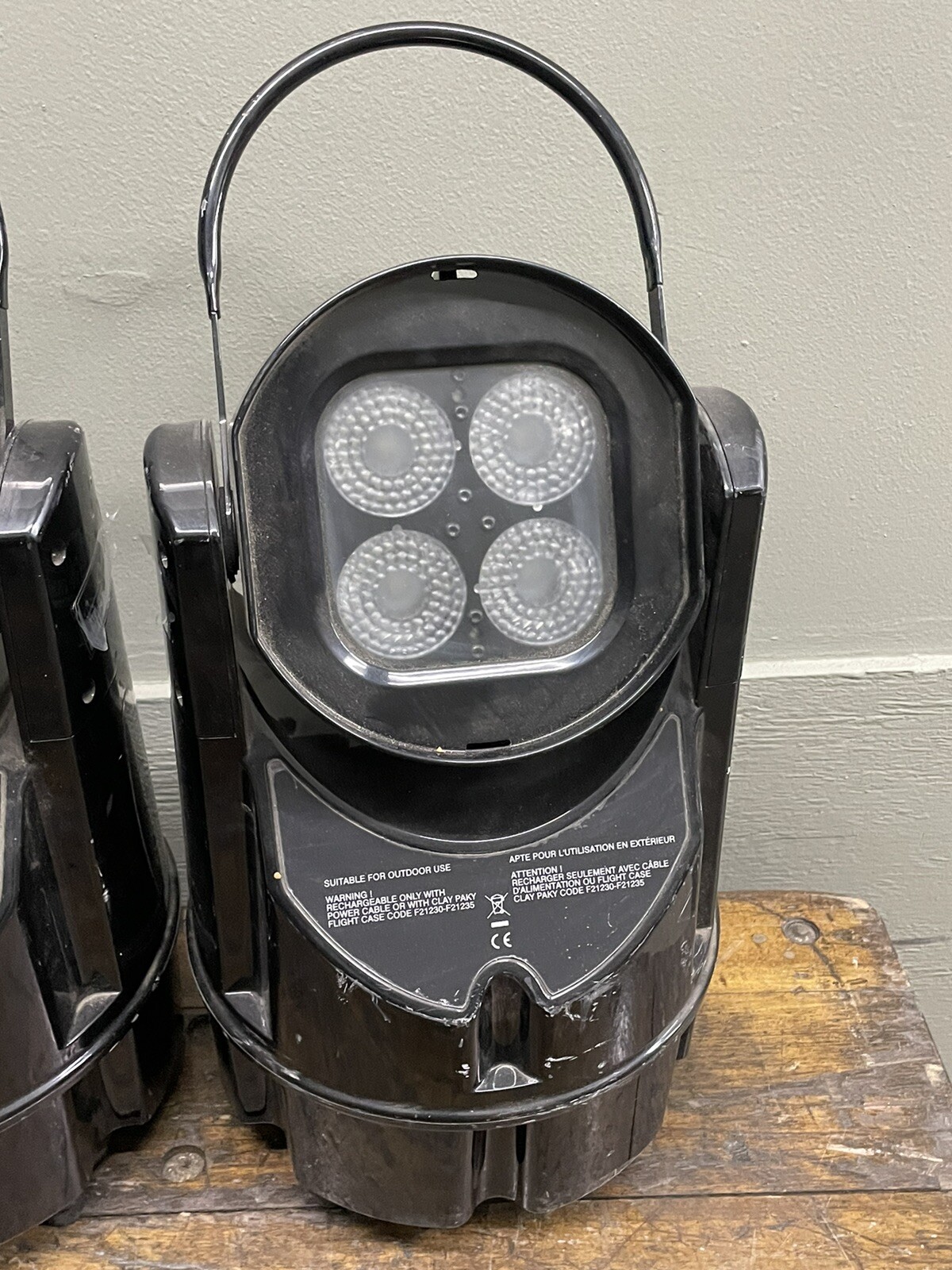 Clay Paky GlowUp TW Uplight Free Shipping Lot Of 3 UNTESTED