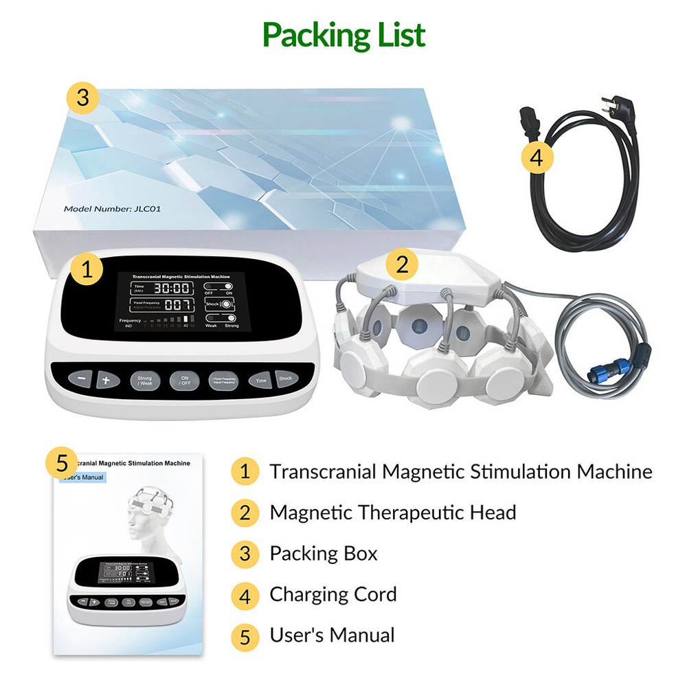 RTMS Transcranial Magnetic Stimulation Device for Depression Anxiety Insomnia