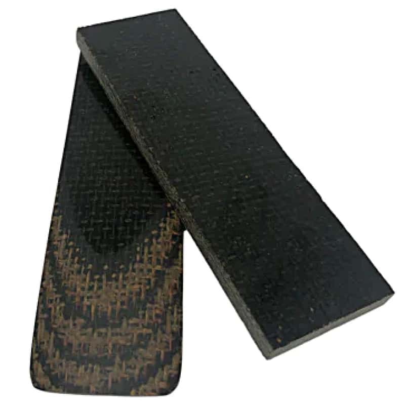 Burlap Micarta- MOSSY OAK- Scales