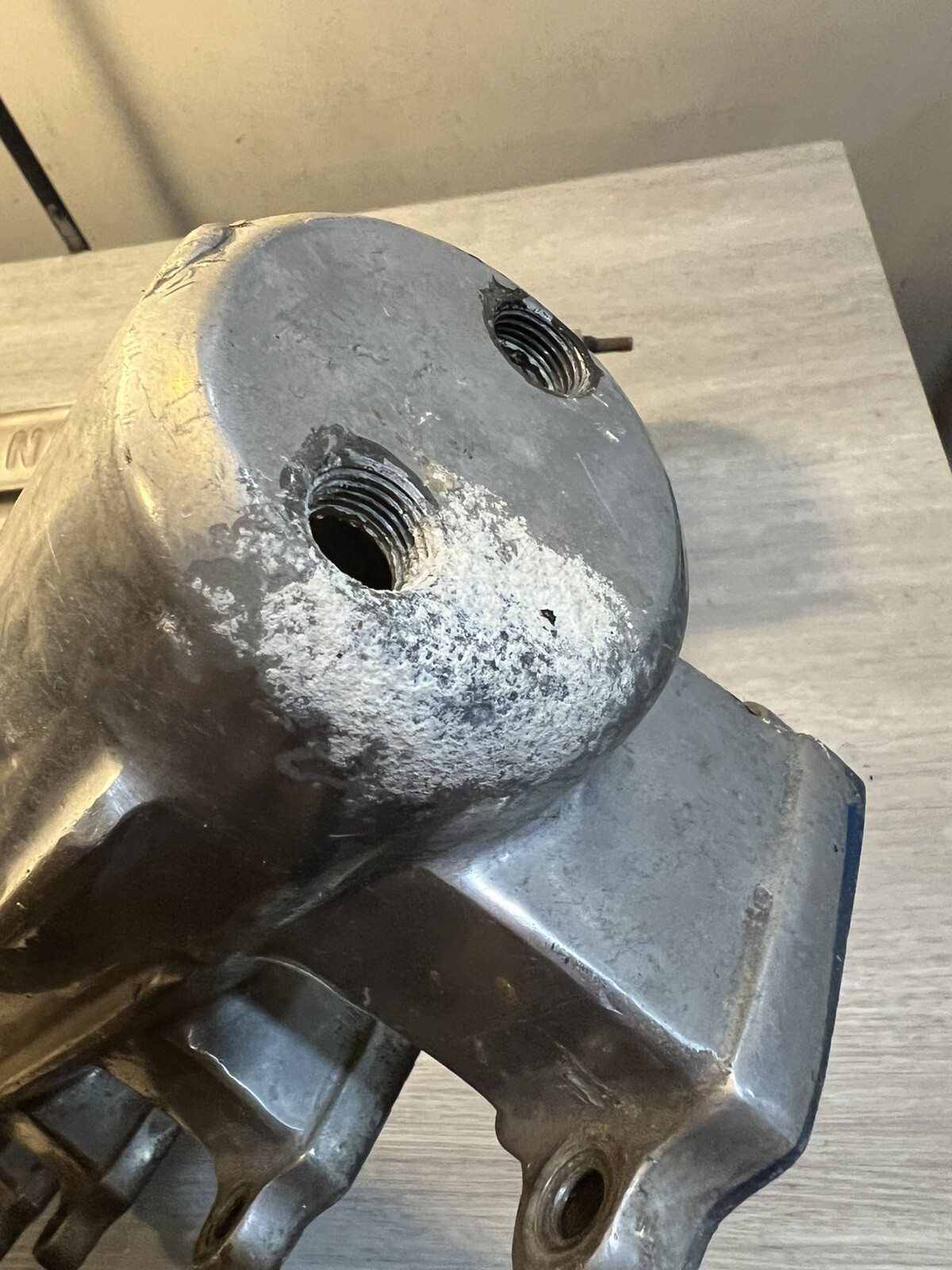 Vintage Nicson marine exhaust logs exhaust manifold Ford FE 427 390