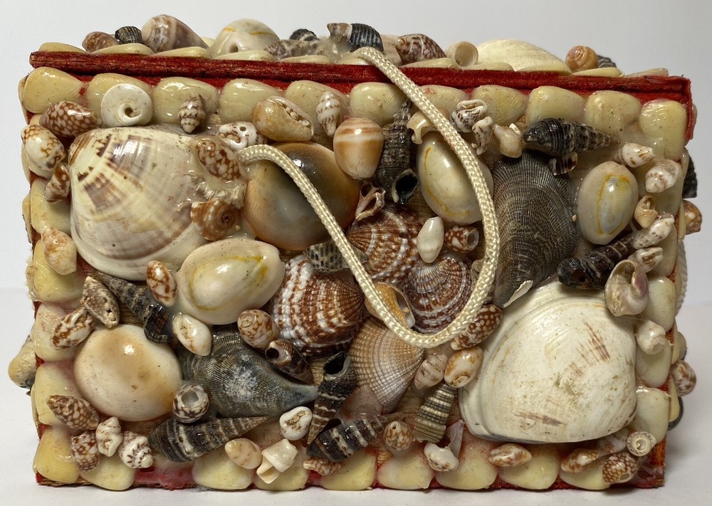 4 Handmade Seashell Boxes