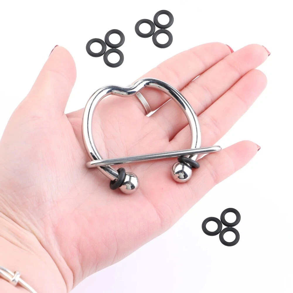Stainless Steel Penis Stretcher Balls Enhancer Delay Ejaculation Training Ring
