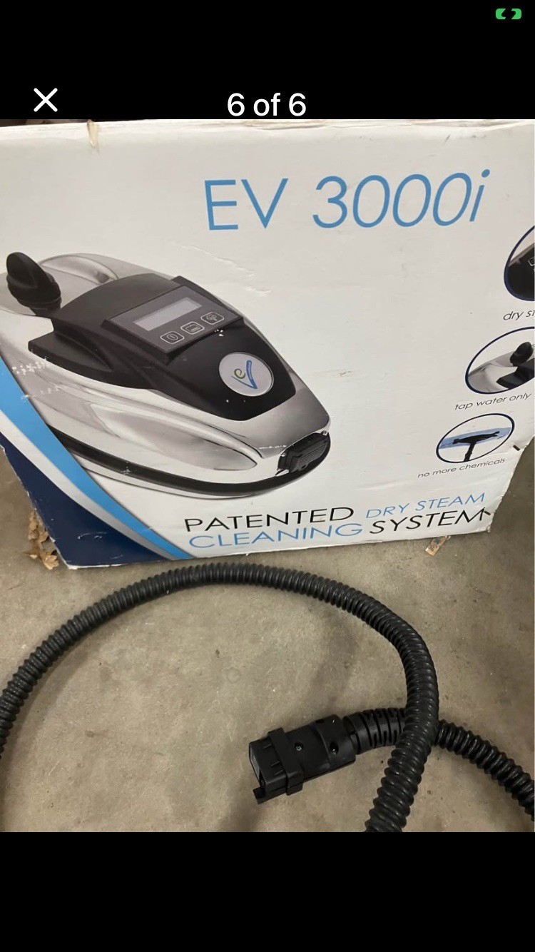 EV 3000i Steam Cleaner EV International Made in Italy EVapor Used