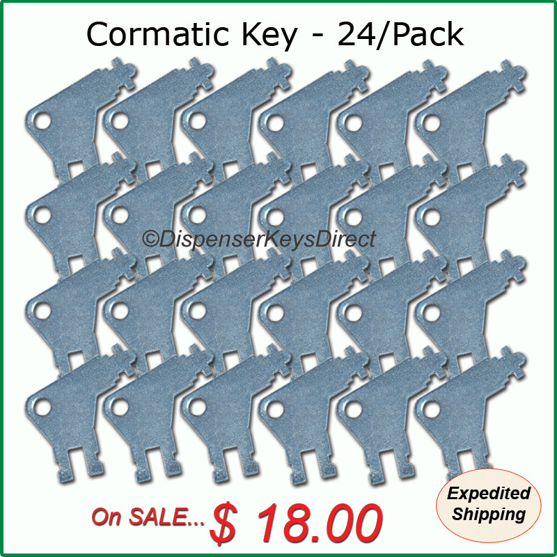 Cormatic Dispenser Key #50504 - (24/pc.) "Master Pack"