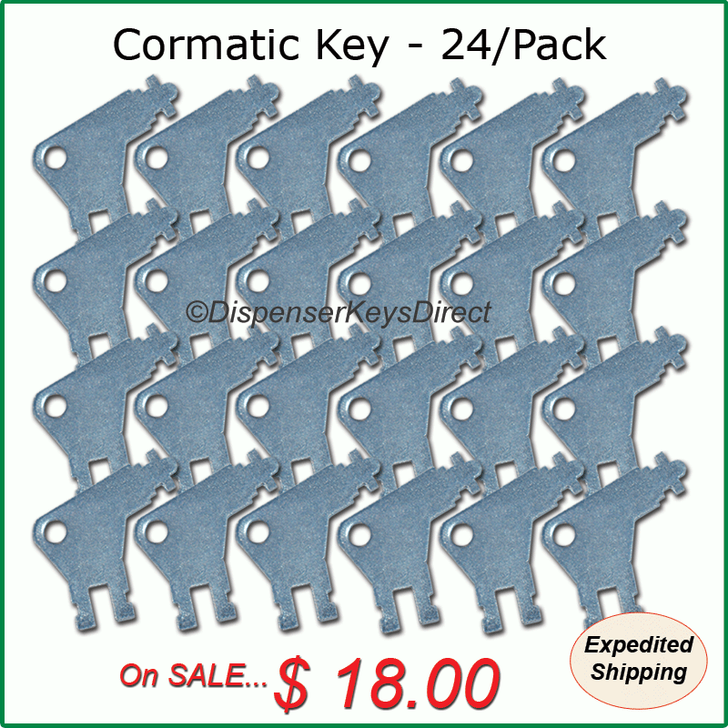 Cormatic Dispenser Key #50504 - (24/pc.) "Master Pack"