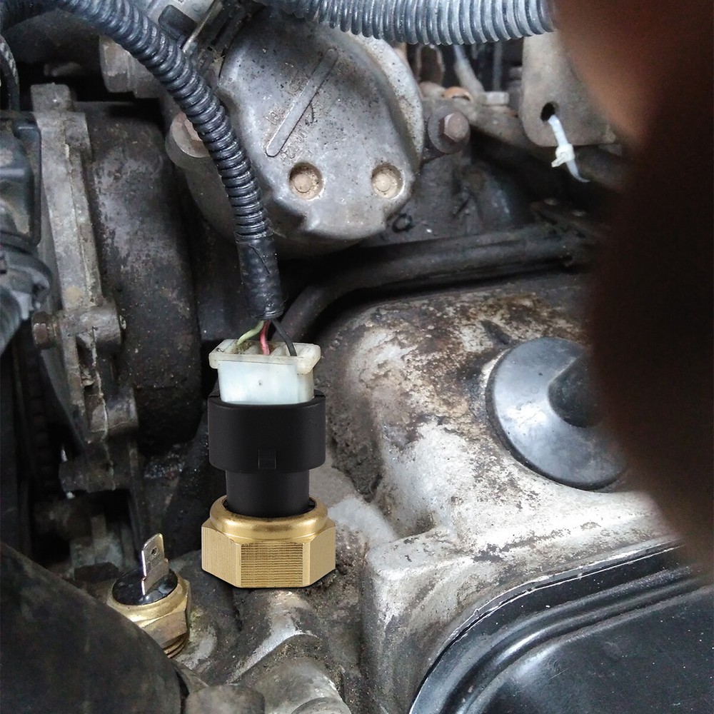 2Pcs 12146312 Engine Coolant Temperature Sensor Water Temp Sender for Chevy GMC