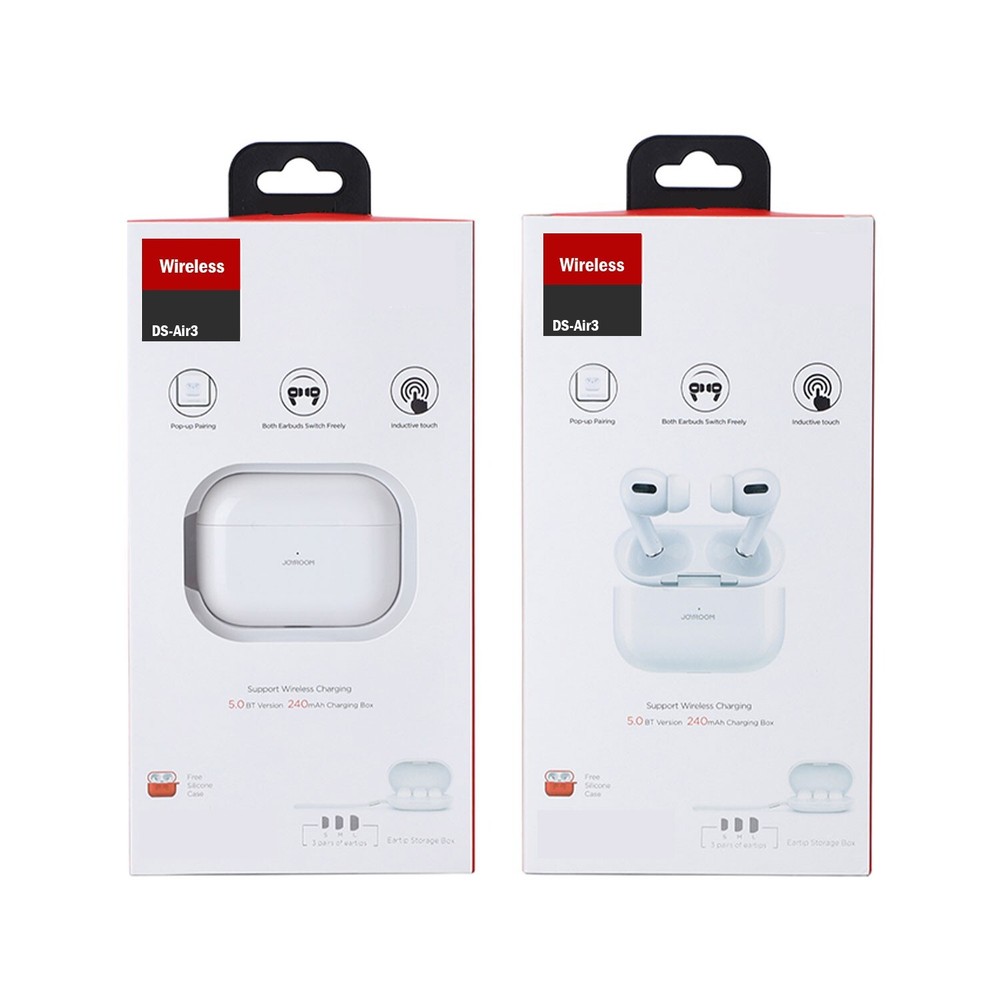 DS-AIR3 [DUNSPIN] Wireless Bluetooth Earbuds With Silicone Case and Cable